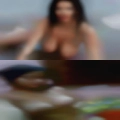 Woman swinging their huge tits