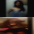 Nude woman being hunted
