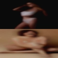 Free naked woman covered with
