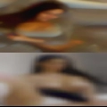 Woman swinging their huge tits