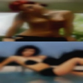 Sexy woman spanks man horny