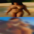 Sexy woman topless single