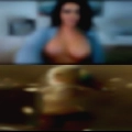Horny housewife and alien